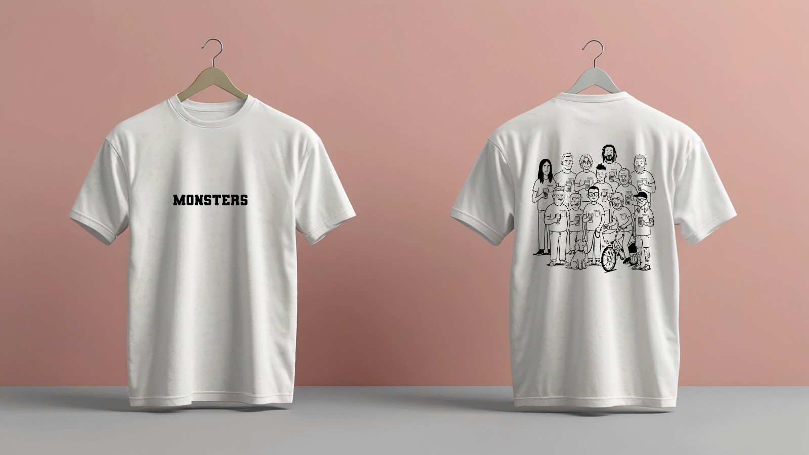 Monsters Club T - White
