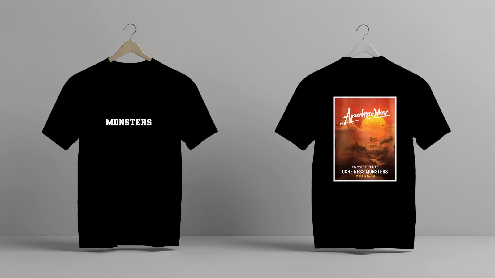 Monsters Apocalypse T - Black